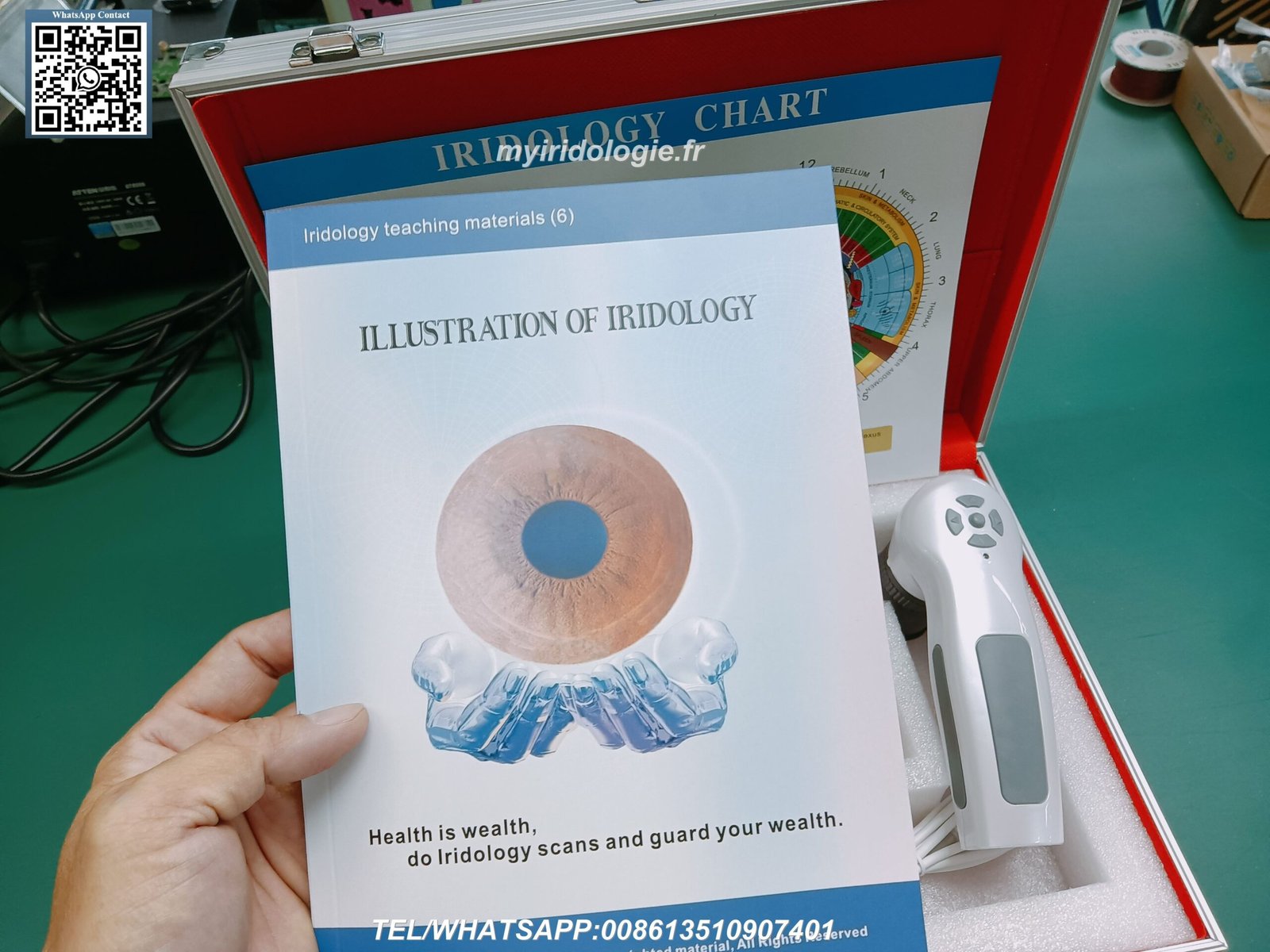 Système iriscope MAIKONG complet avec logiciel d'analyse