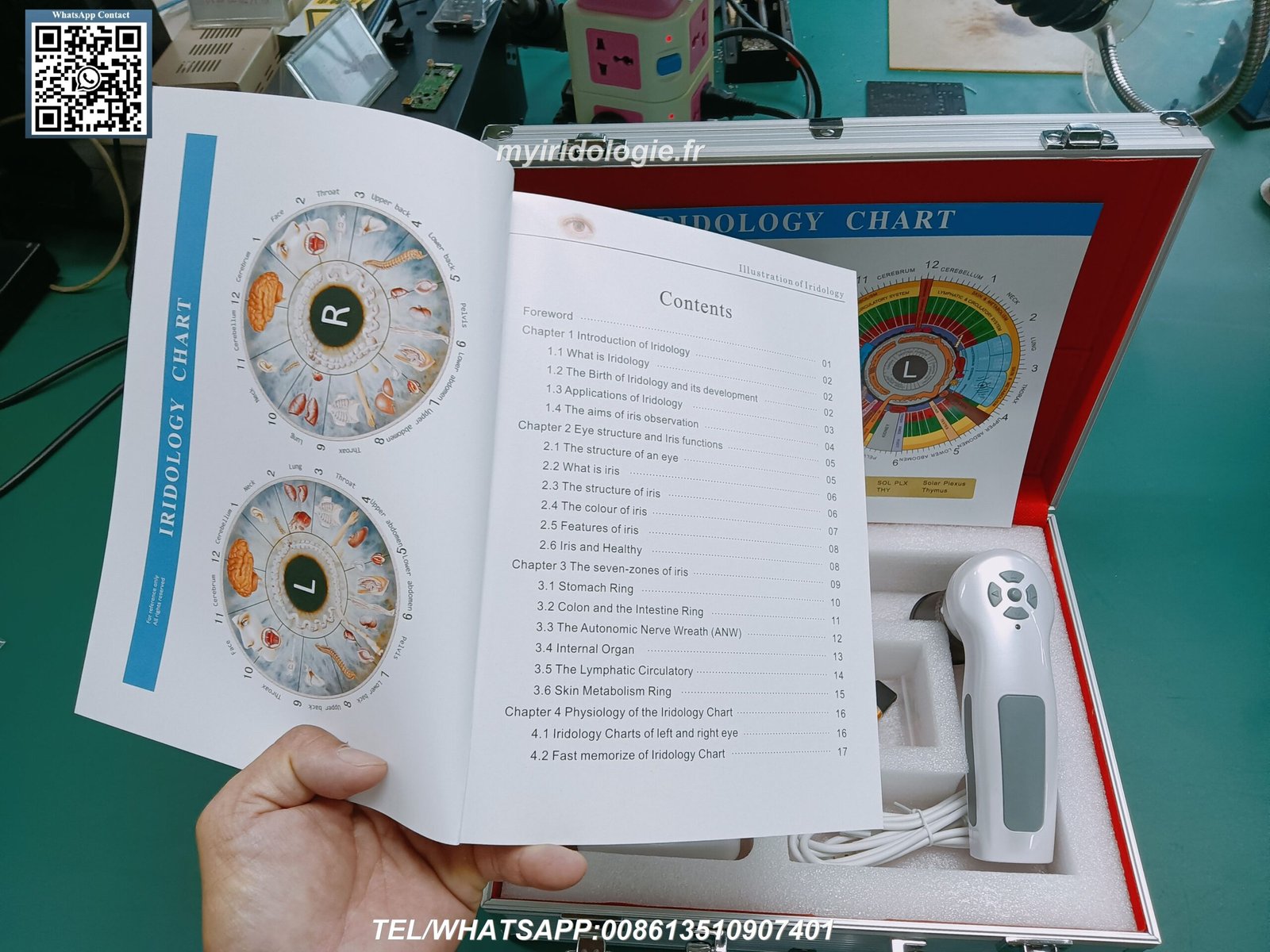 loupe pour iridologie