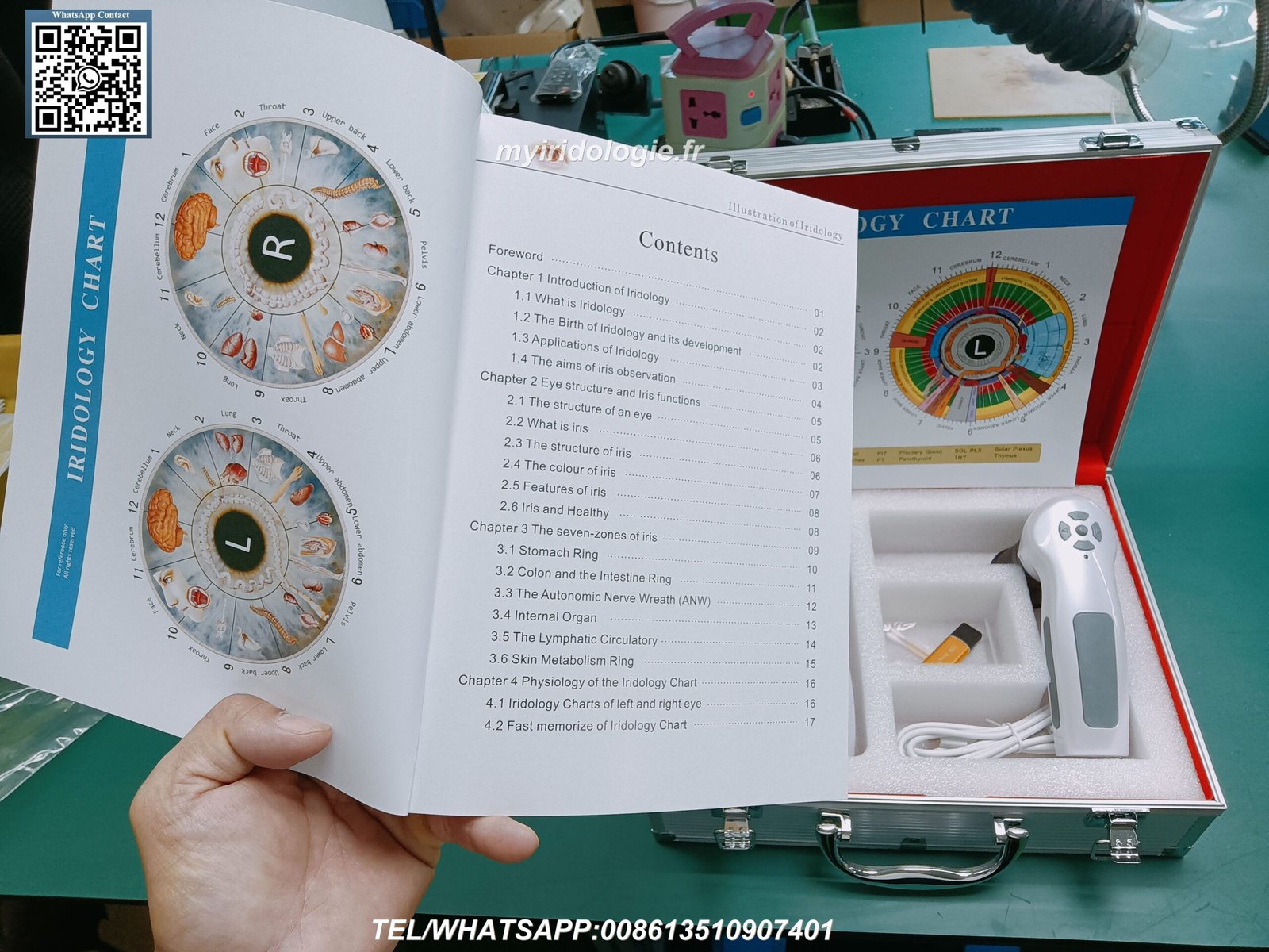 loupe pour iridologie