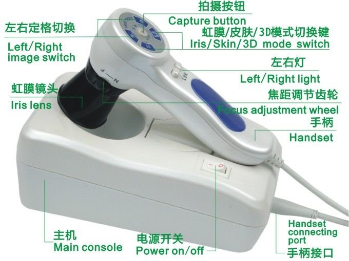 Loupe d'Iridologie MAIKONG