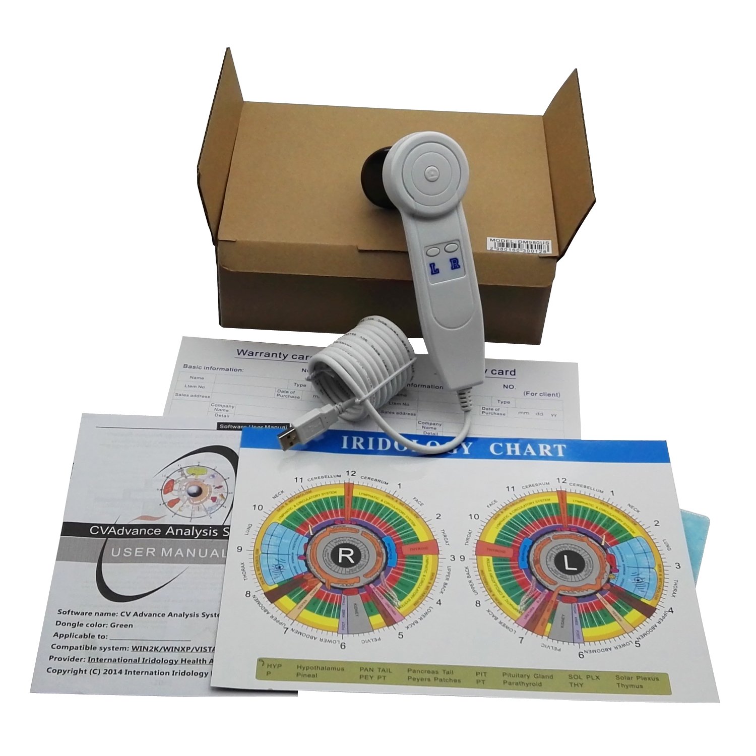 Loupe Éclairante Iridologie