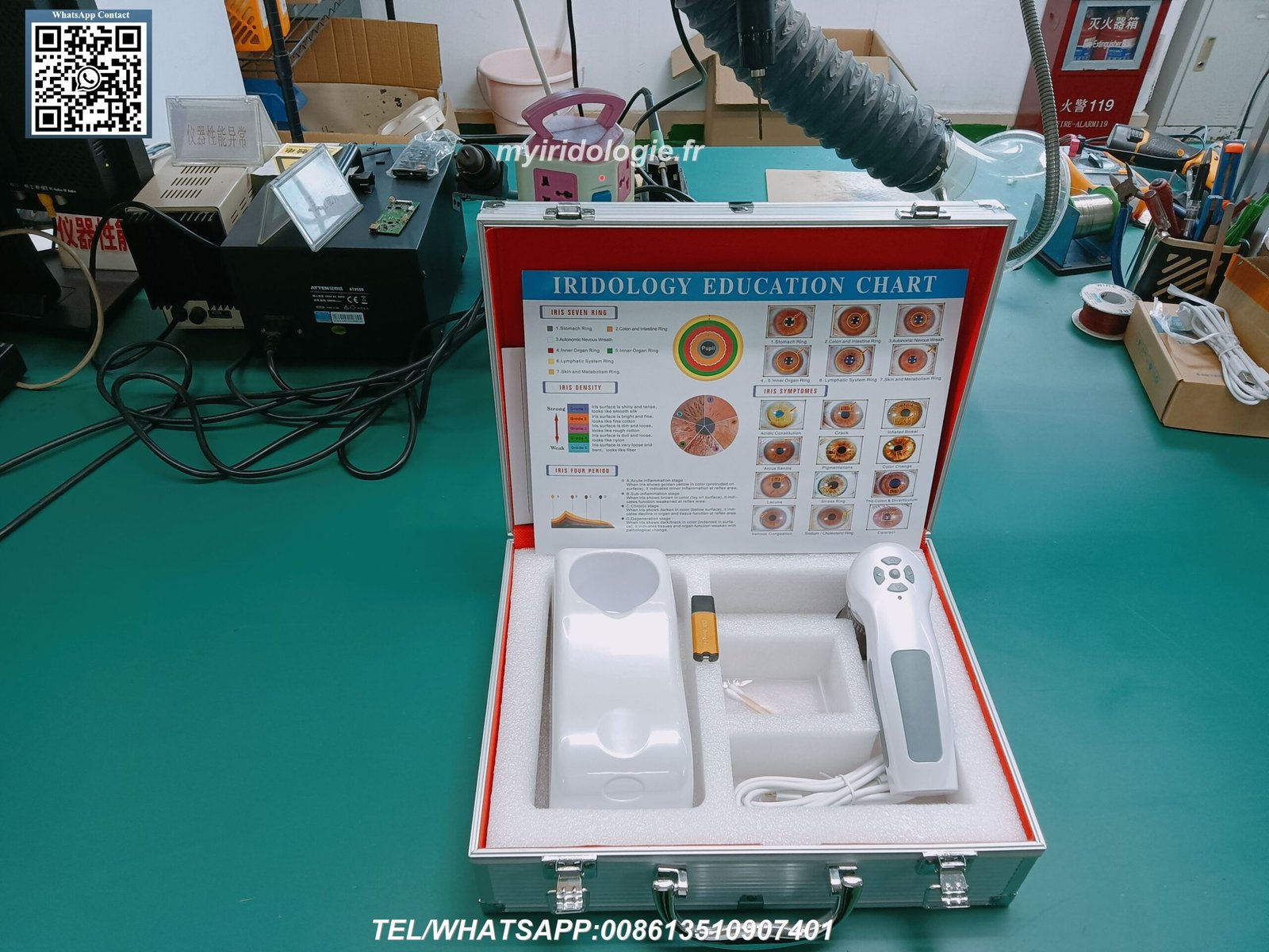 Équipe MAIKONG 3 appareil iridologie