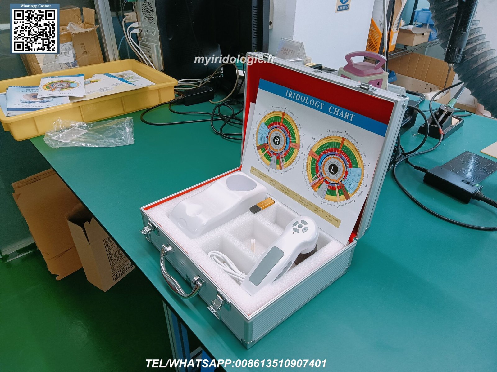 appareil photo pour iridologie