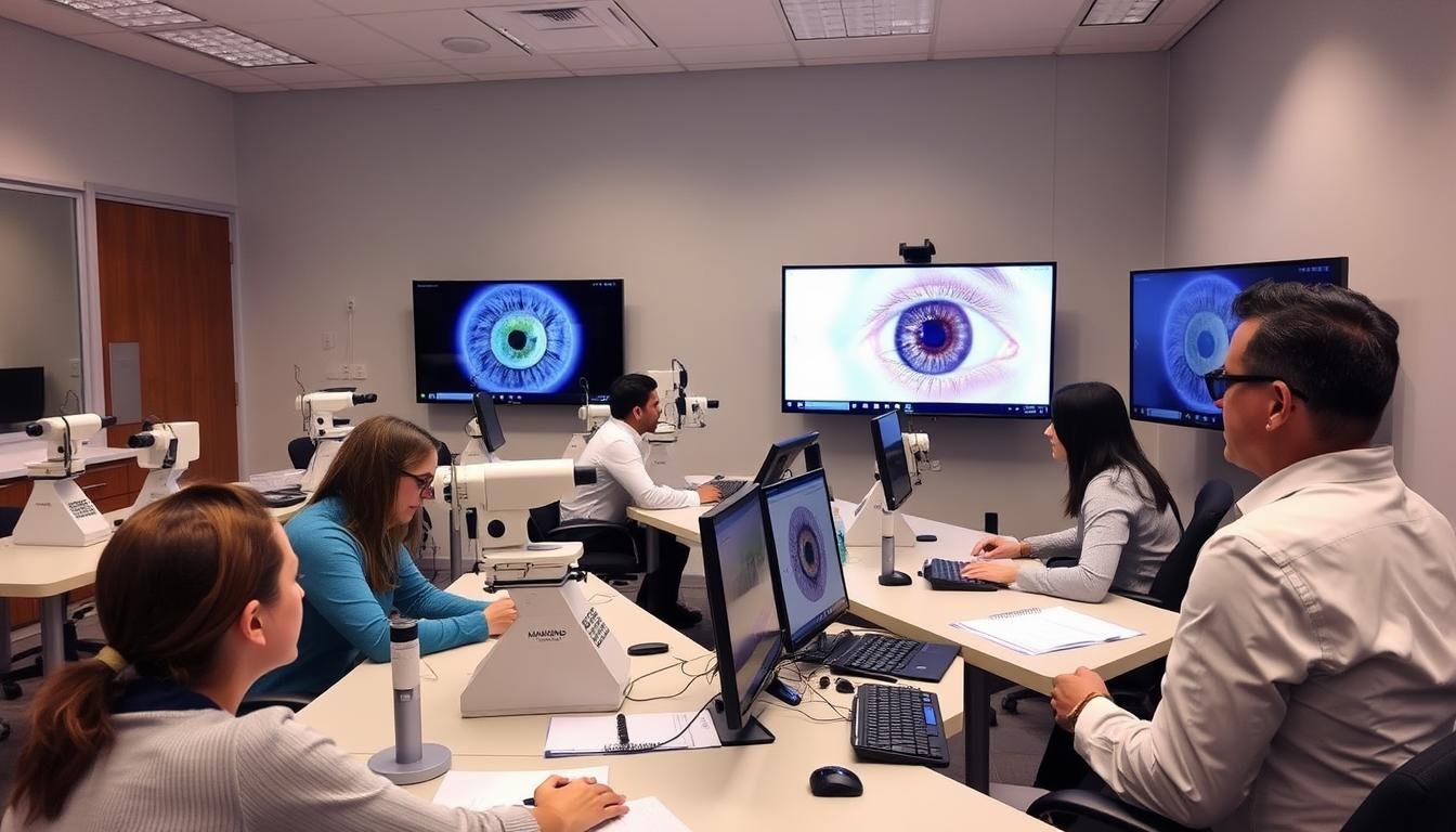 Centre de formation utilisant les équipements MAIKONG pour l'iridologie