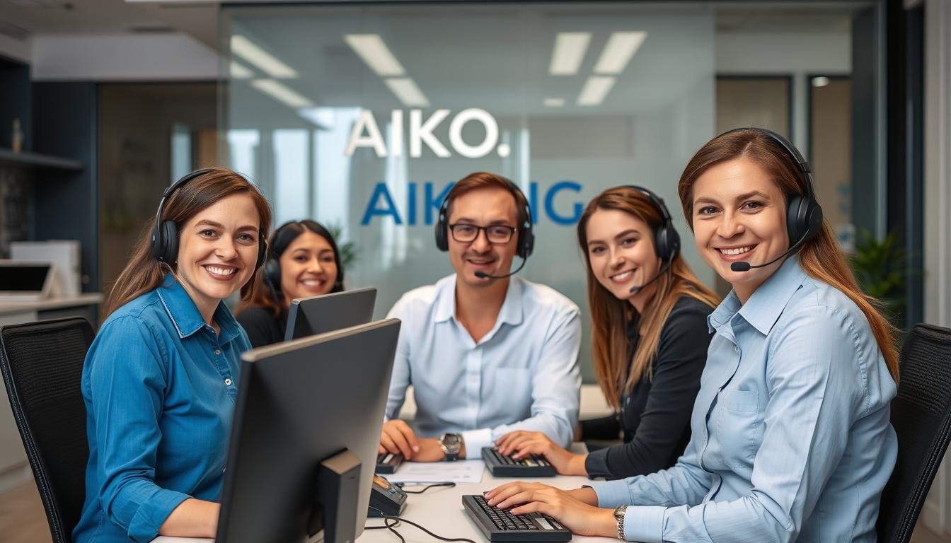 Équipe de support client MAIKONG spécialisée en équipements d'iridologie