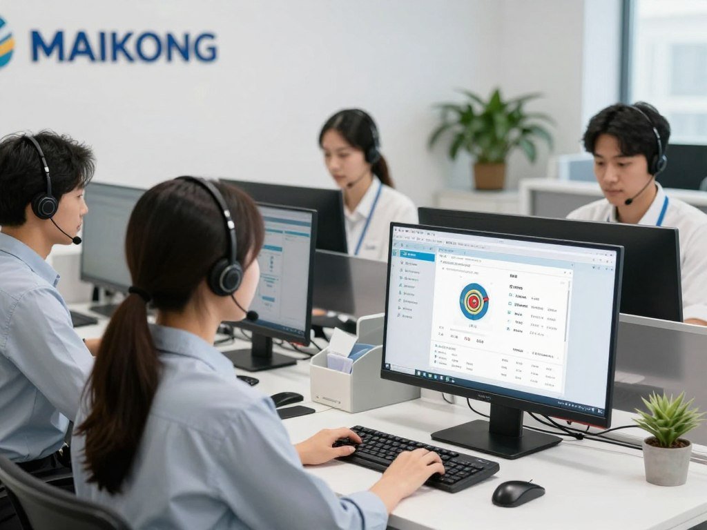 Équipe de support client MAIKONG prête à répondre aux questions sur les alternatives à l'institut jansen école d'iridologie américaine