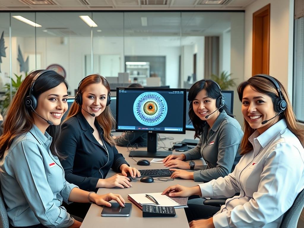 Équipe de support technique MAIKONG pour les appareils d'iridologie