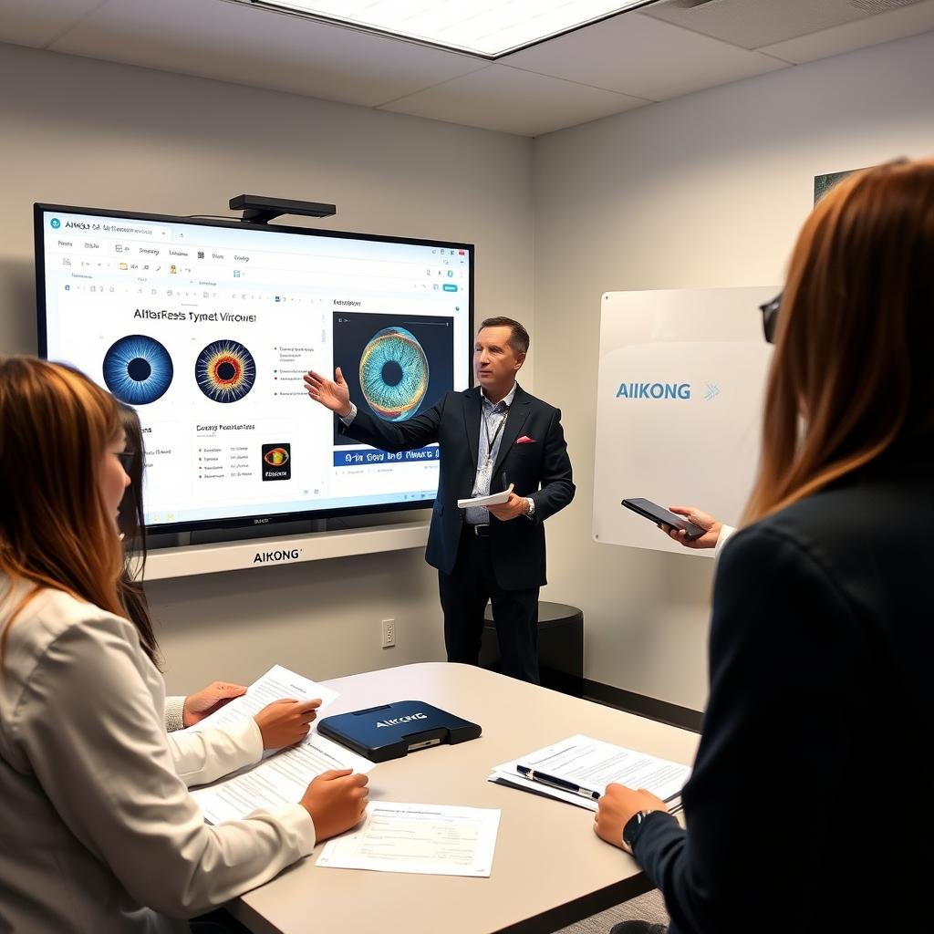 Formation à l'utilisation de l'iriscope MAIKONG