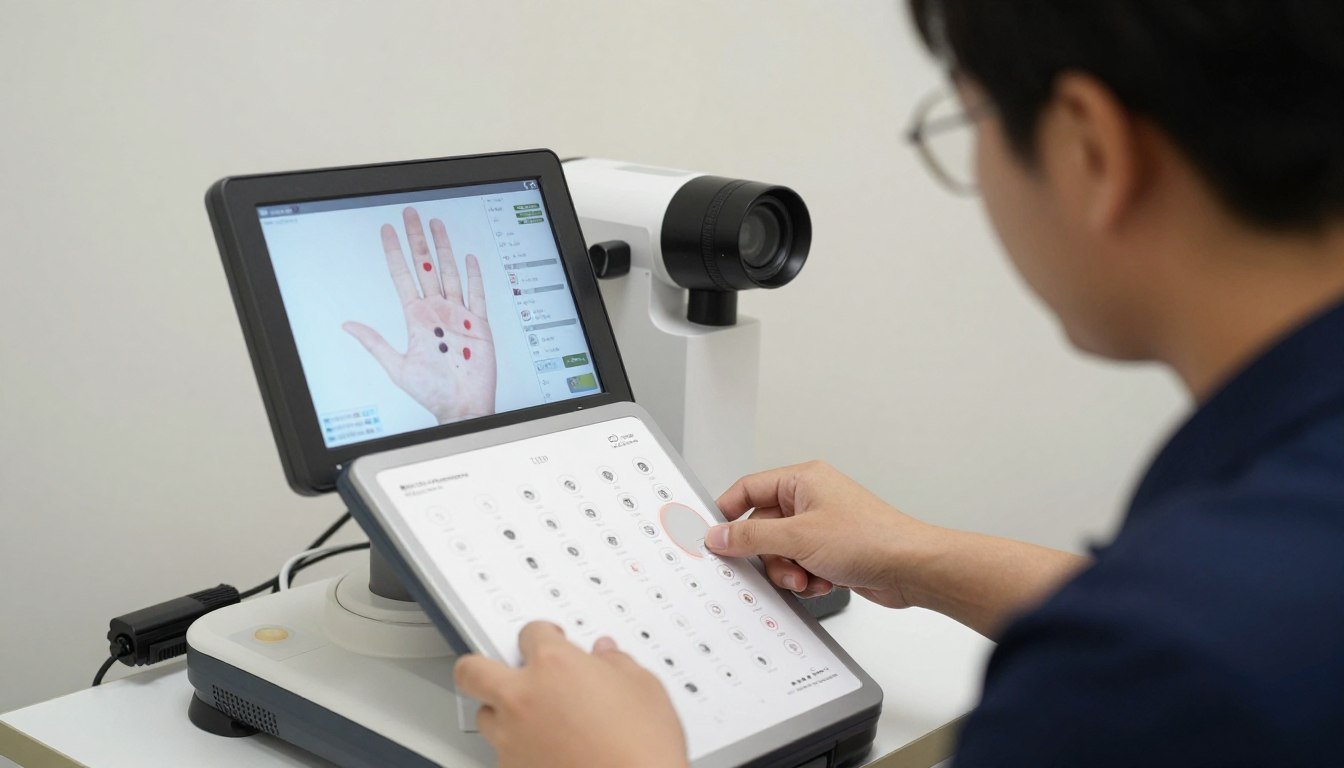 Intégration des cartes d'iridologie avec les caméras MAIKONG