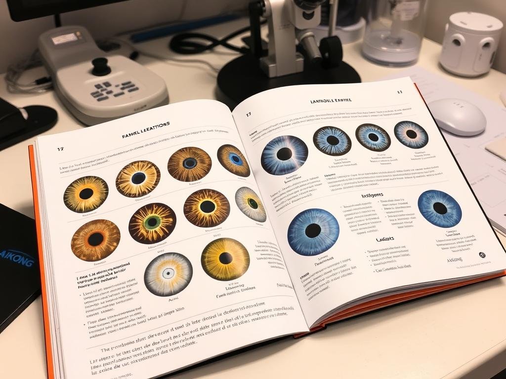 Livre iridologie professionnel MAIKONG