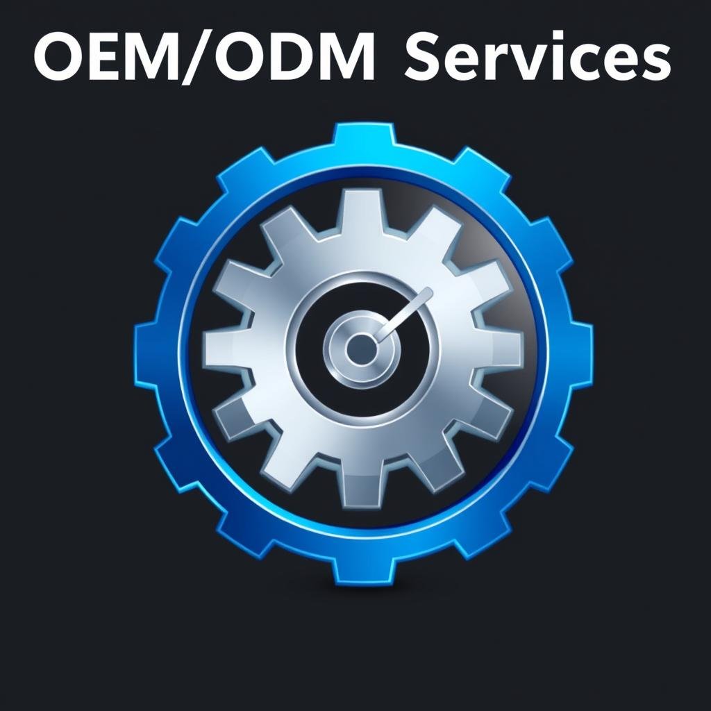 OEM/ODM services icon with customization tools