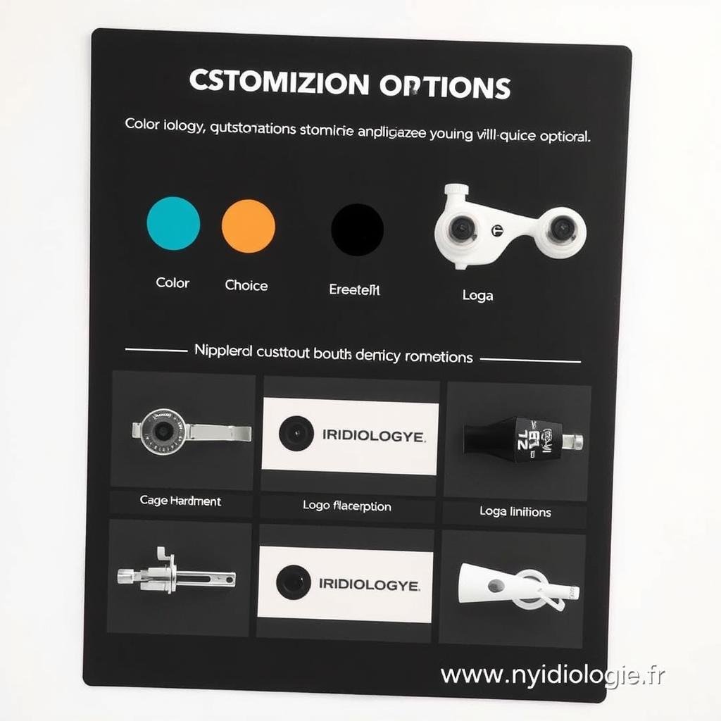 Options de personnalisation pour les appareils d'iridologie MAIKONG Options de personnalisation pour les appareils d'iridologie MAIKONG