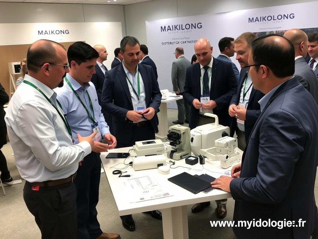 Partenaires commerciaux MAIKONG lors d'une formation produit