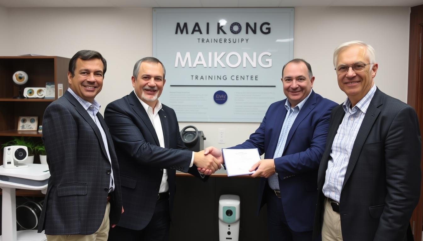 Partenariat entre MAIKONG et un centre de formation en iridologie