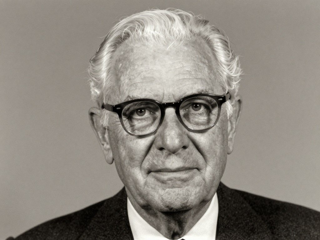 Portrait de Bernard Jensen, pionnier de l'iridology simplified