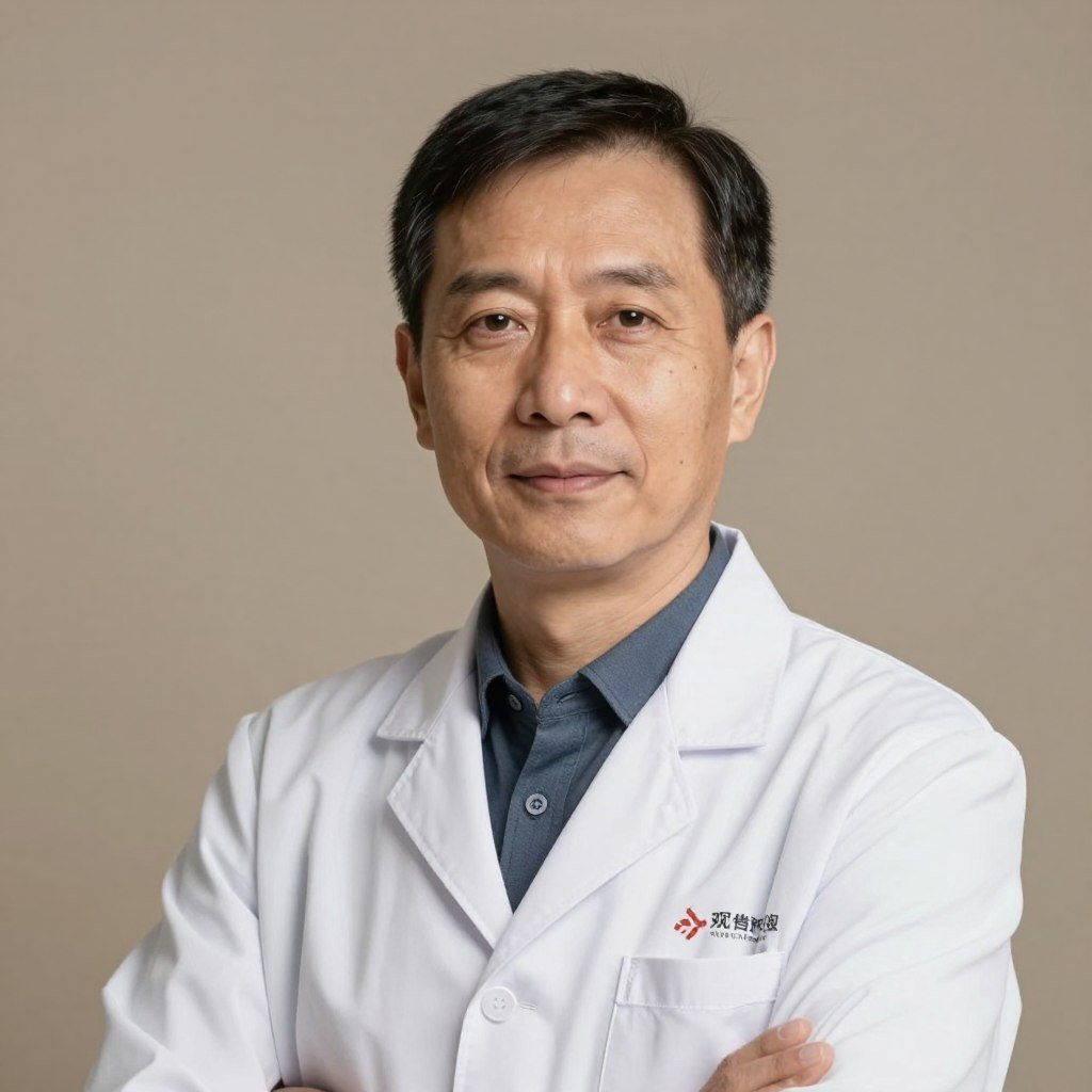 Portrait d'un formateur en iridologie utilisant l'équipement MAIKONG