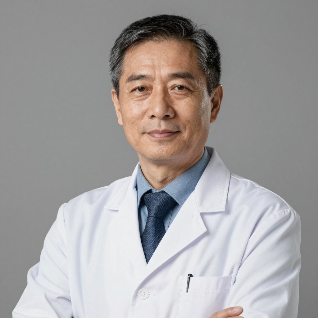 Portrait d'un formateur en iridologie utilisant l'équipement MAIKONG