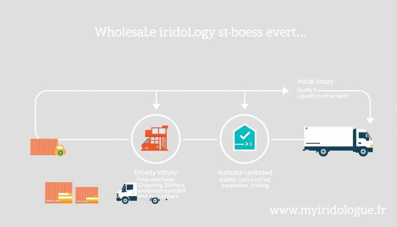 Processus de commande et livraison des livres d'iridologie pour professionnels
