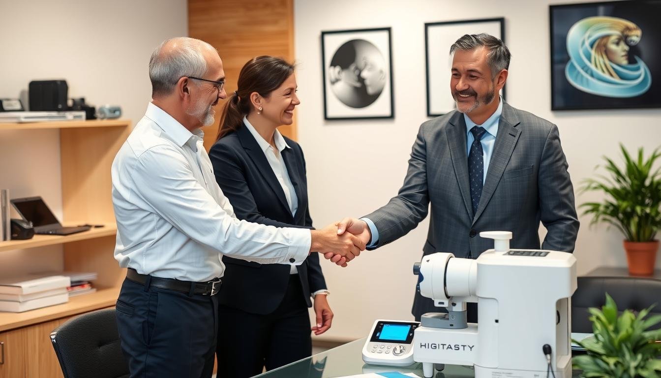 Programme de partenariat pour distributeurs d'appareils photo iridologie MAIKONG