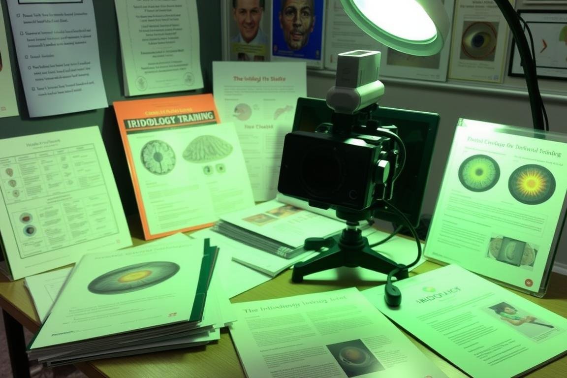 Supports pédagogiques France MAIKONG pour formation reconnue iridologie