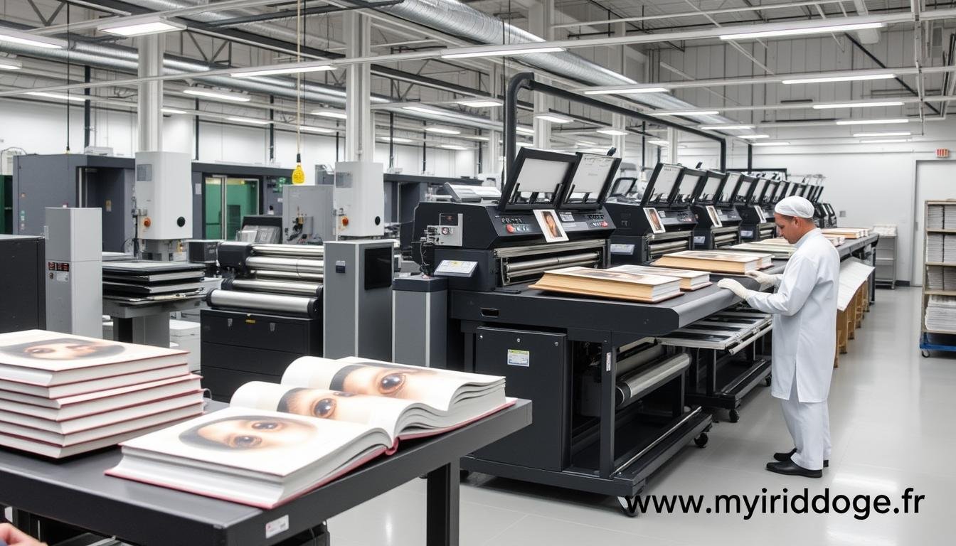 Usine de production MAIKONG avec équipements d'impression de haute qualité