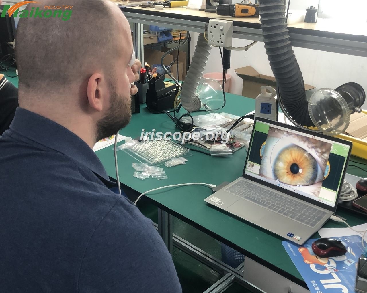 appareil photo iridologie