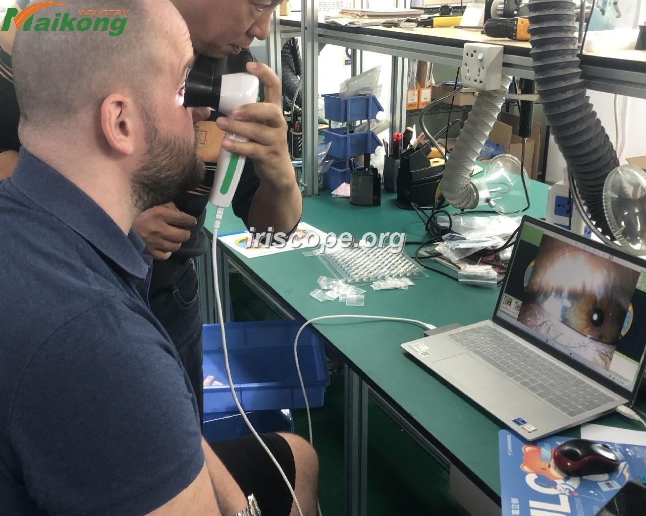 appareil photo iridologie