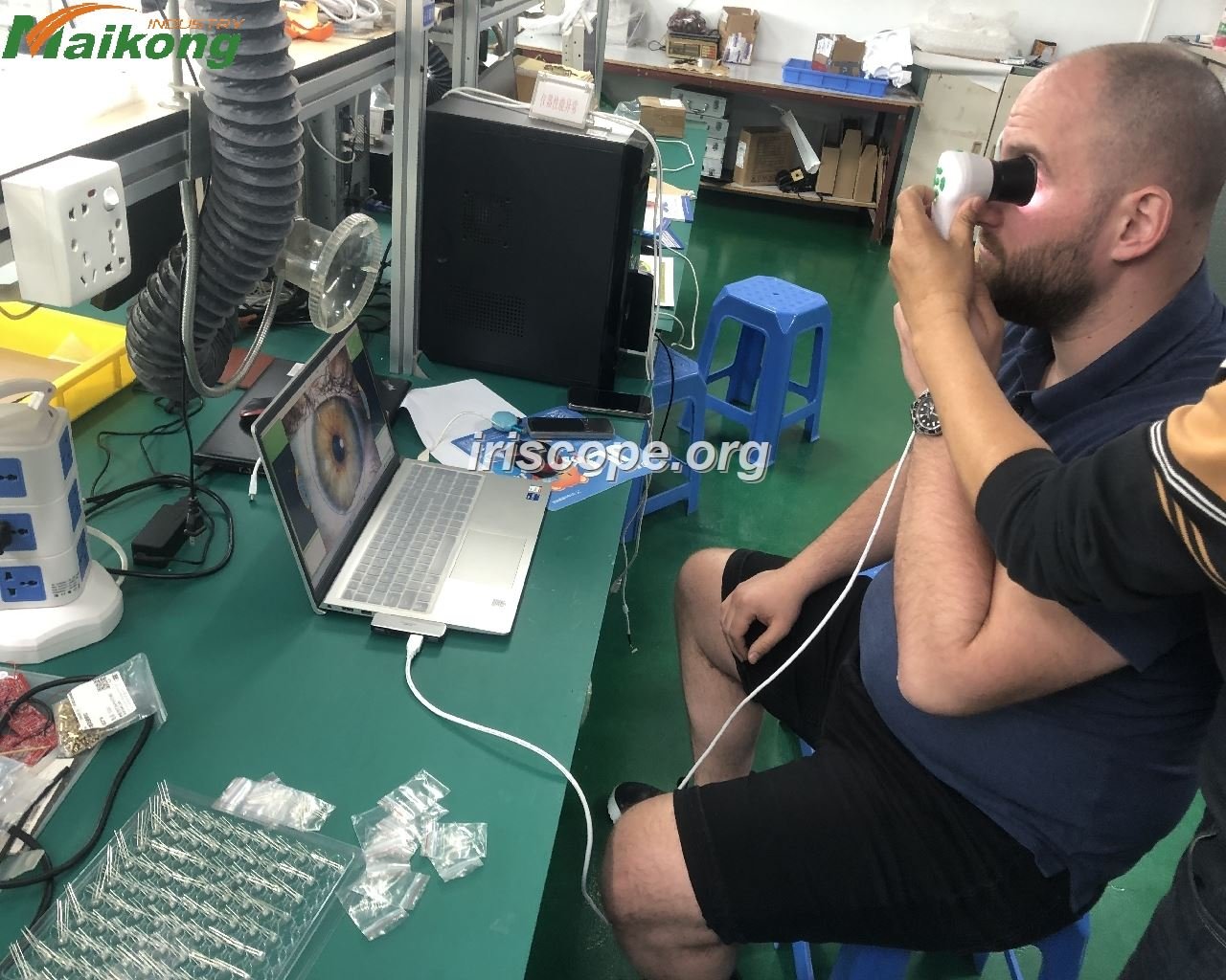 appareil photo iridologie