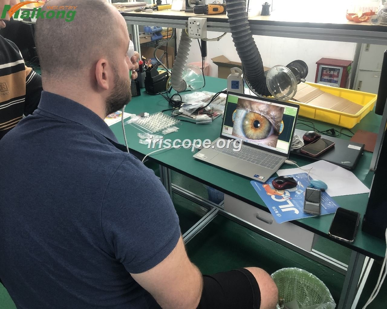 appareil photo iridologie