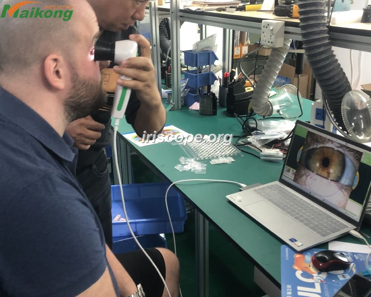 appareil photo iridologie