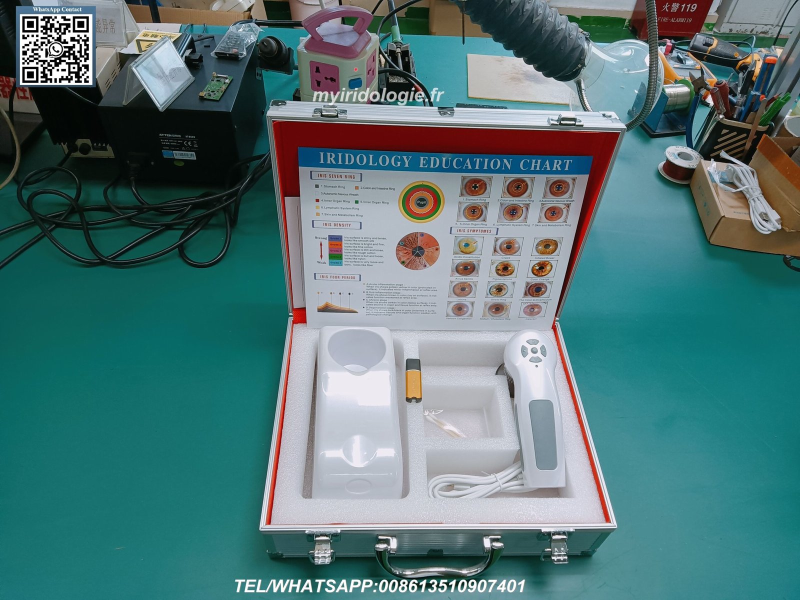 Matériel pour Examen Iridologie