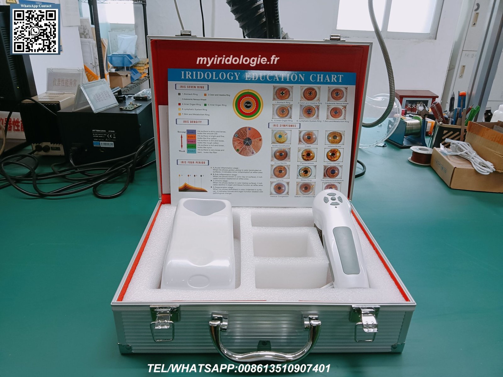 Matériel pour Examen Iridologie