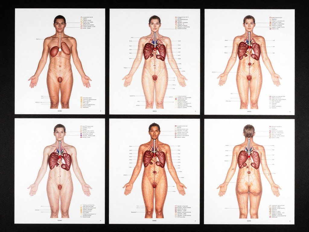 Cartes d'iridologie professionnelles MAIKONG imprimées