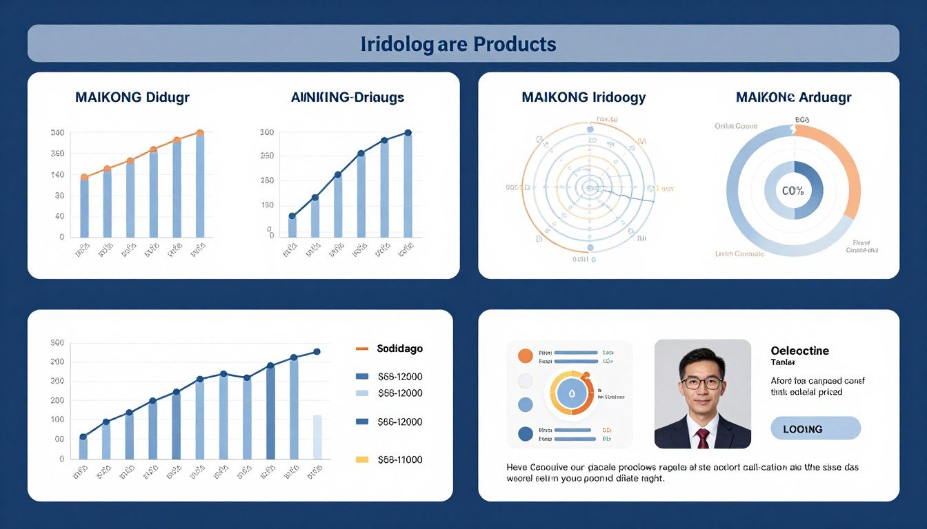 Analyse des tendances CTA pour les produits d'iridologie MAIKONG montrant différents modèles Analyse des tendances CTA pour les produits d'iridologie MAIKONG montrant différents modèles