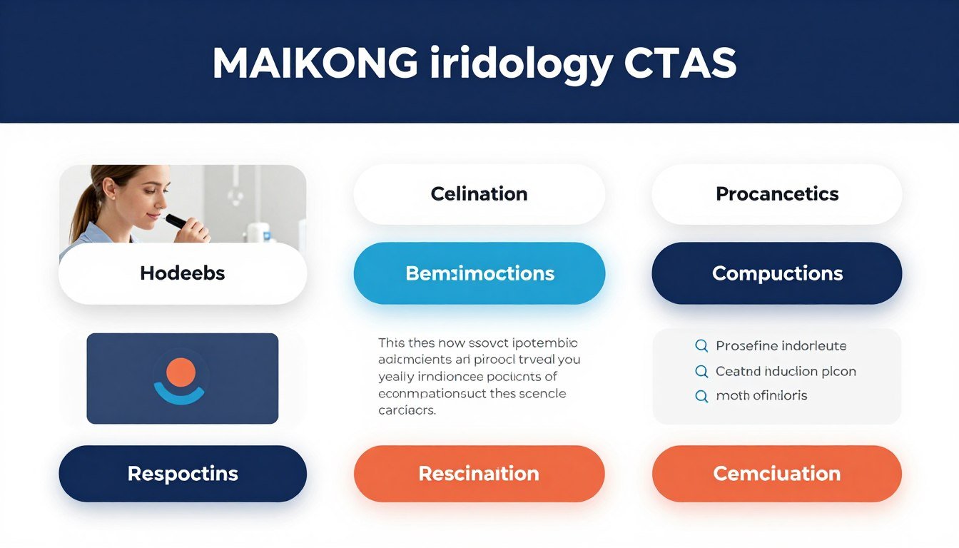 Recommandations pour l'optimisation des CTA des produits d'iridologie MAIKONG Recommandations pour l'optimisation des CTA des produits d'iridologie MAIKONG