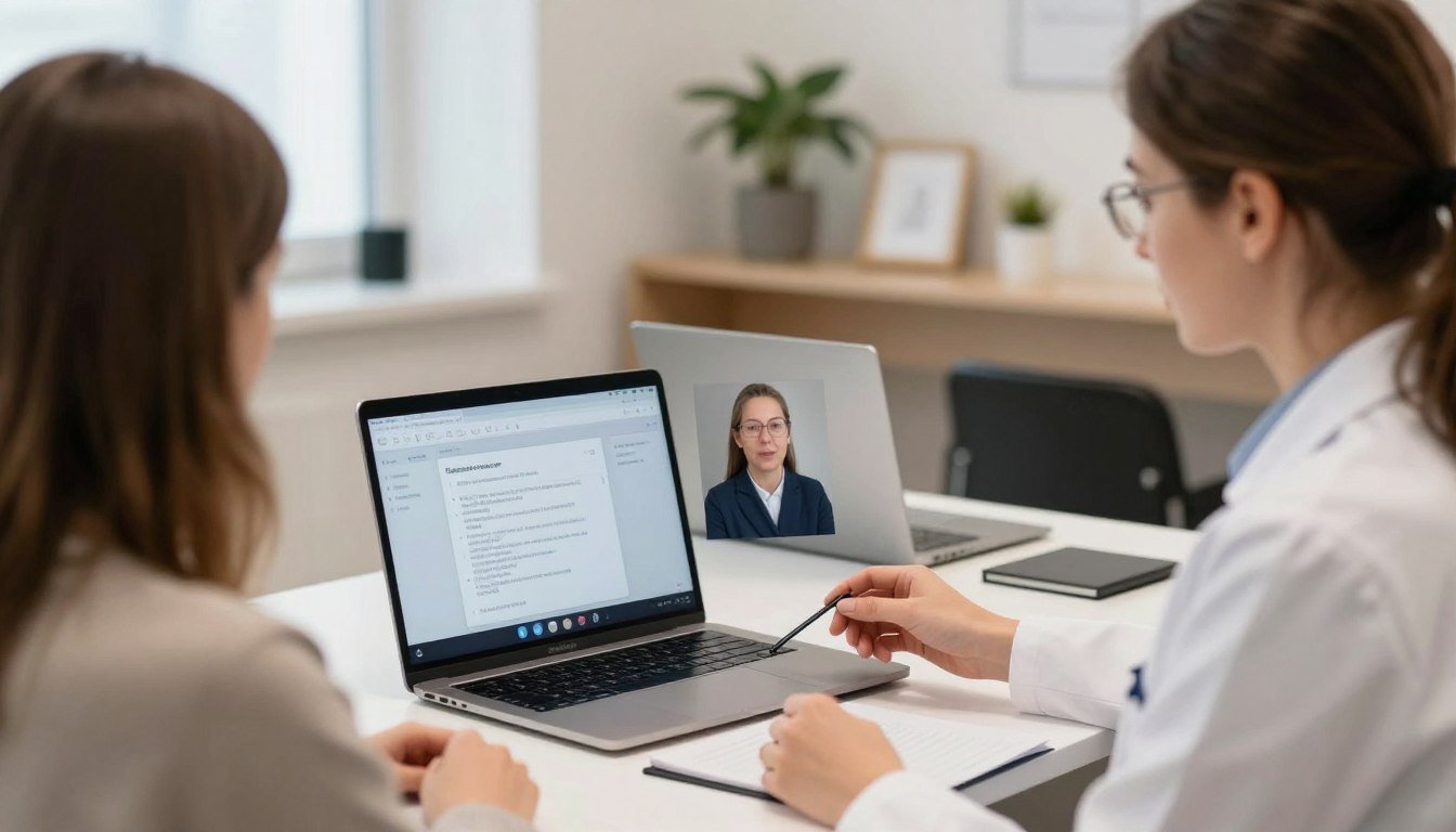 Session de support technique MAIKONG pour un centre de formation en iridologie à Marseille