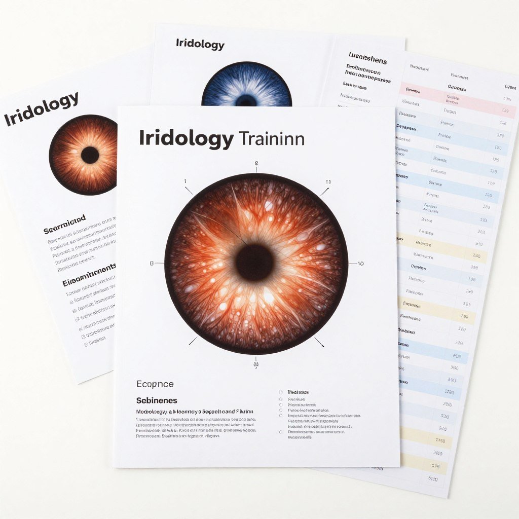 Supports pédagogiques MAIKONG pour formation iridologie