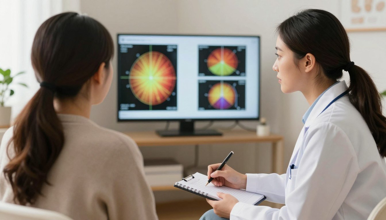 Consultation naturopathique avec analyse iridologique et discussion