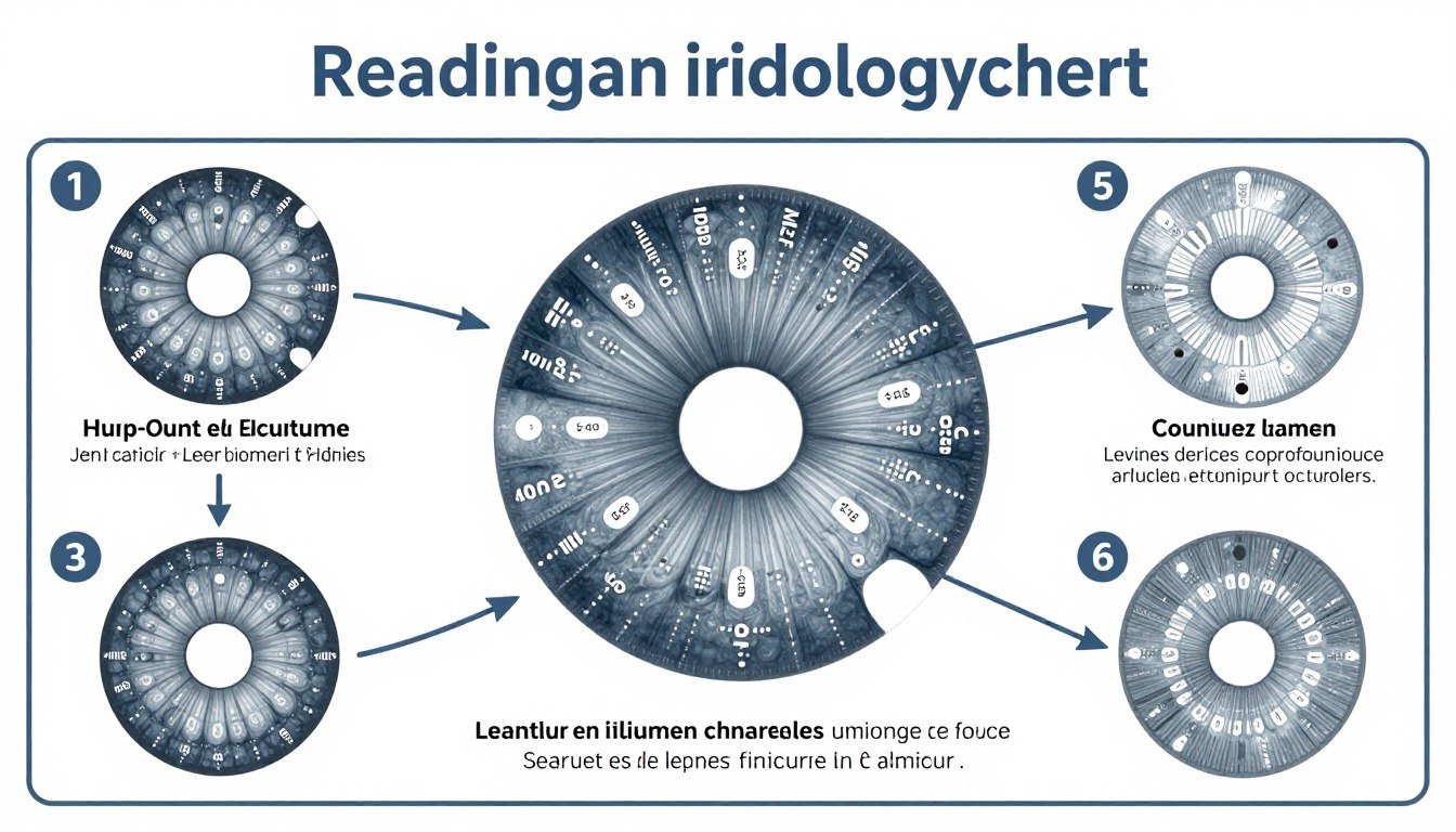 Guide pratique de lecture d'une carte iridologie
