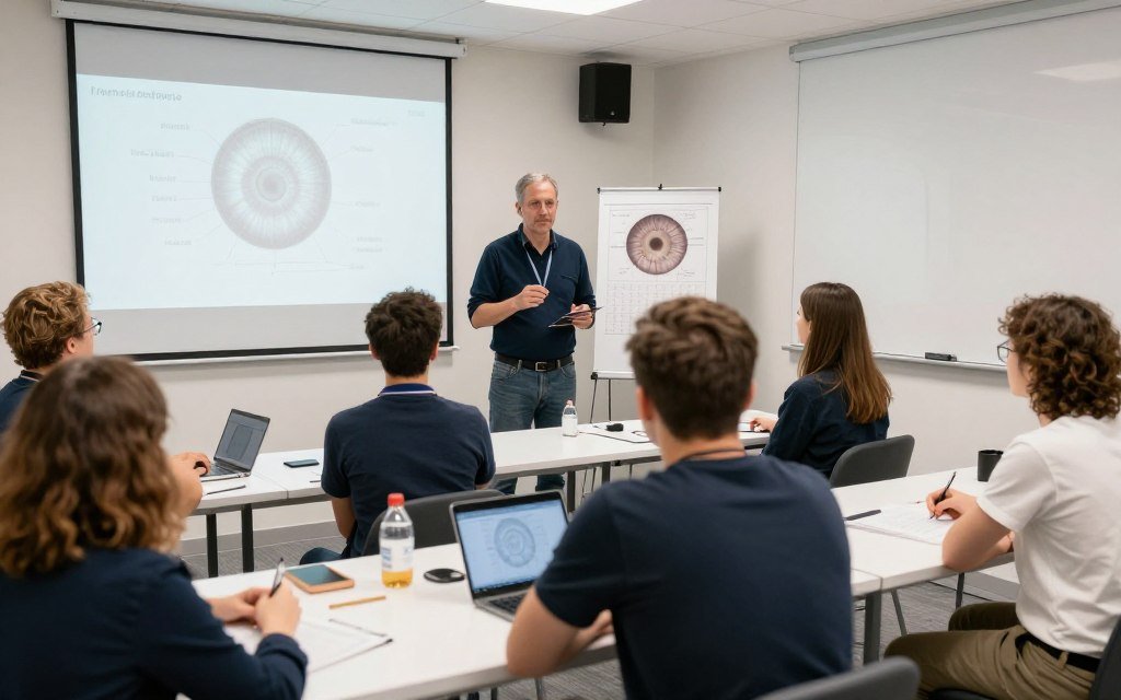Session de formation en iridologie Session de formation en iridologie